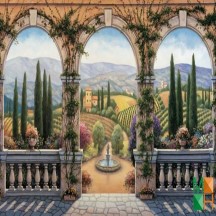 Tranh dán tường cho phòng khách đẹp tại Hà Nội NA - 404